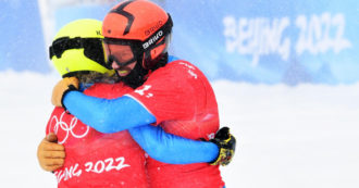 Copertina di Olimpiadi, snowboard d’argento. Grande prova della coppia Moioli-Visintin che sale sul secondo gradino del podio