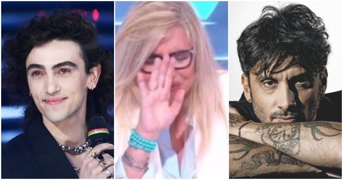 Domenica In, la “proposta” di Fabrizio Moro a Mara Venier: “Facciamo un triangolo”. E Michele Bravi reagisce così