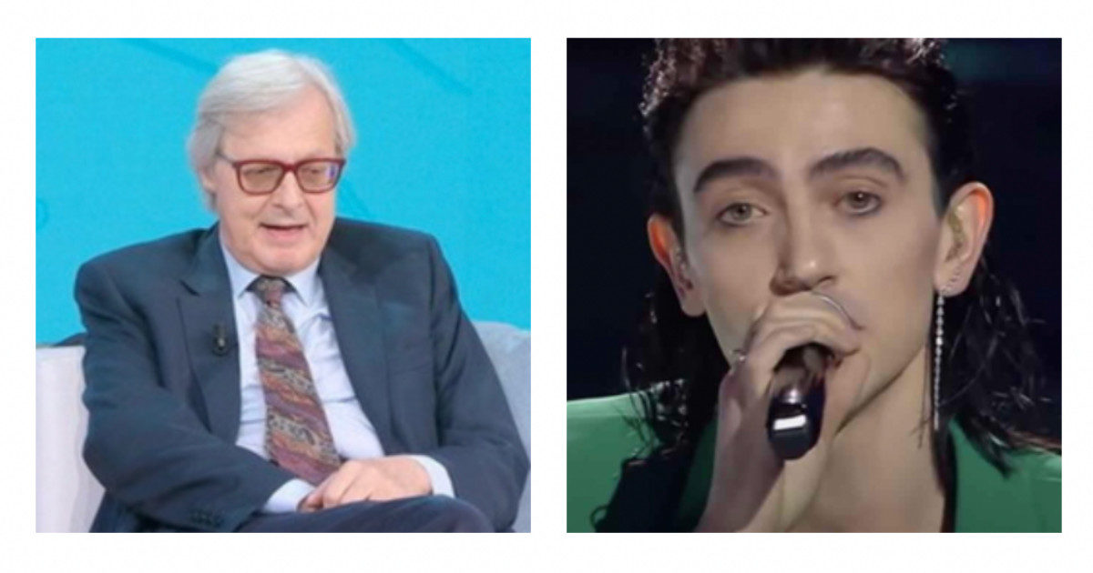 Vittorio Sgarbi su Michele Bravi: “È tutto femmina e cantava rivolgendosi a una donna”. Il cantante risponde: “Giudizio medievale”