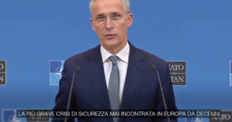 Copertina di Ucraina, Stoltenberg: “Nessun segnale sul terreno di de-escalation da Mosca”