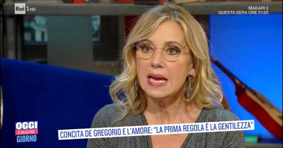 Oggi è un altro giorno, Concita De Gregorio rivela: “Ho avuto una giovinezza infernale: grandi strazi e grandissimi pianti notturni”