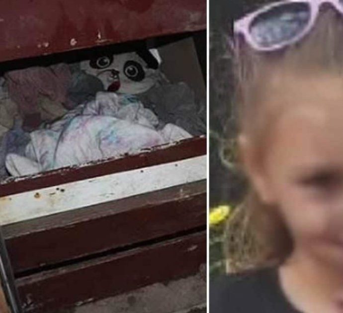 Bambina di 4 anni scomparsa ritrovata viva dopo 3 anni: era chiusa in un sottoscala segreto. Arrestati il nonno e i genitori biologici