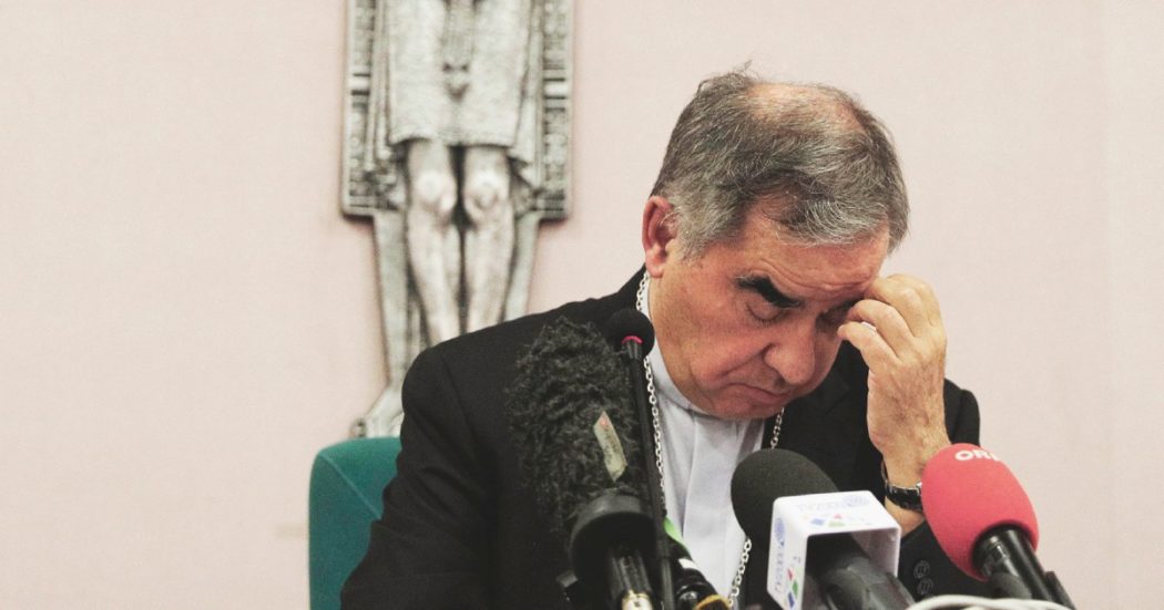 Il cardinale Becciu indagato in Vaticano per associazione a delinquere