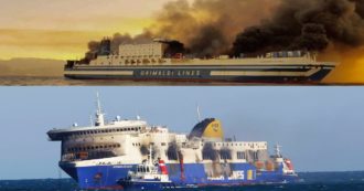 Copertina di Incendio sul traghetto di Grimaldi, dal punto d’innesco ai camionisti nei garage: ecco tutte le analogie con il disastro del Norman Atlantic