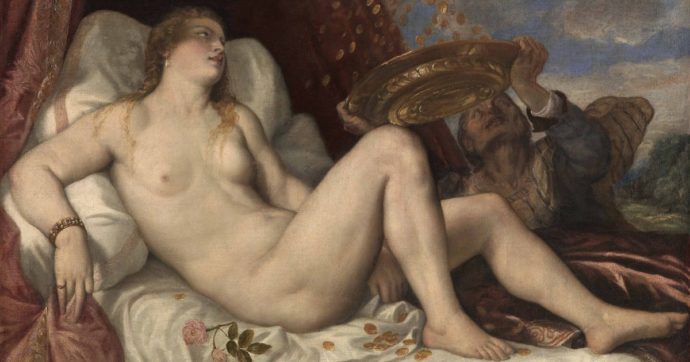 Copertina di Tiziano, Giorgione e gli altri del 500: quando le donne si sono fatte carne viva