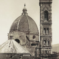 <caption>Firenze, la Cattedrale Santa Maria del Fiore</caption>1852 ca.Arnolfo di Cambio (documentato 1265, m. probab. 1302);;Talenti, Francesco;;Brunelleschi, Filippo;;Ghini, Lapo1296 -1468Firenze