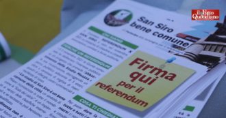 Copertina di San Siro, raccolte 1400 firme per i referendum contro l’abbattimento: “Muro di gomma sullo stadio, non si può neanche dibatterne”