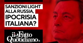 Copertina di Sanzioni light alla Russia, ipocrisia italiana? La diretta con Peter Gomez