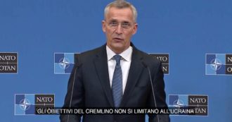 Stoltenberg (Nato): “Russia ha rotto la pace in Europa, i suoi obiettivi vanno oltre l’Ucraina”