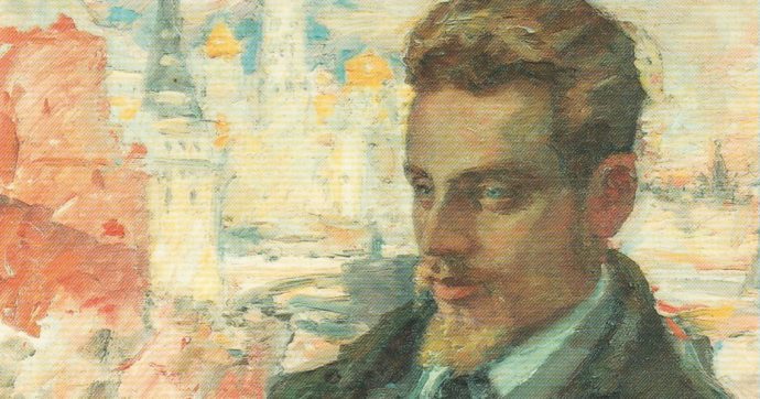 Copertina di Rilke esiliato nel castello sotto “la tempesta” creativa