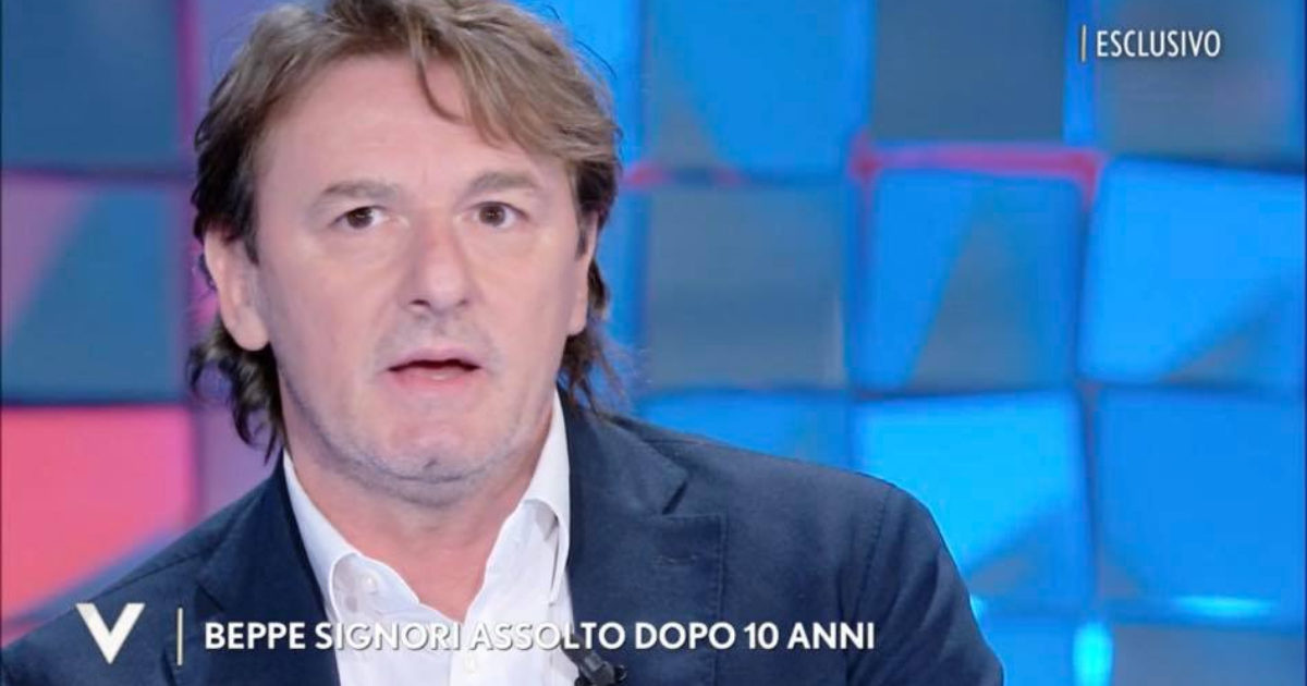 Verissimo, Beppe Signori rompe il silenzio sul Calcioscommesse: “10 anni terribili, ho ipotizzato di fare cose brutte”