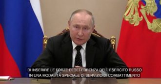 Copertina di Guerra Russia-Ucraina, il video in cui Putin parla con gli alti funzionari e dà l’ordine sul nucleare