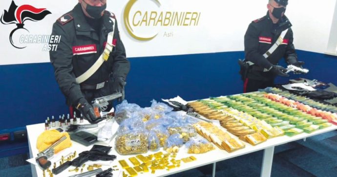 L’oro rubato in Italia e riciclato in Svizzera