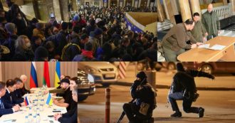 Guerra Russia-Ucraina, la diretta – Dopo i primi negoziati, nuovi raid su Kiev. Zelensky: “Colloqui mentre ci bombardavano”. Mosca all’Ue: “Dura risposta per suo coinvolgimento”