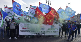 Copertina di Ex Ilva, Acciaierie d’Italia chiede la Cigs per tremila dipendenti. Palombella (Uilm): “Non firmiamo, non saremo complici del disastro”
