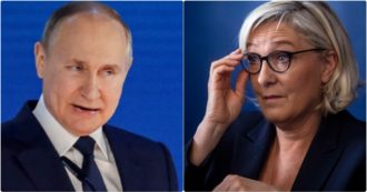 Copertina di Guerra Russia-Ucraina, ritirate 1,2 milioni di brochure elettorali di Le Pen: contenevano foto con Putin. Il partito: “No, c’era un refuso”