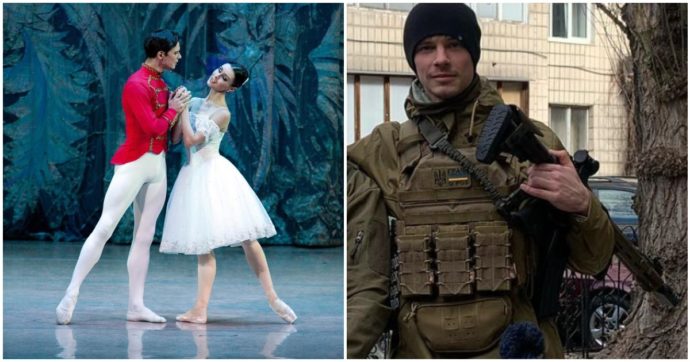 Guerra Russia-Ucraina, il ballerino star dell’Opera di Kiev lascia le scene per andare a combattere con l’esercito: “Difendo il mio Pese”