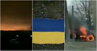 Copertina di “Stai con l’Ucraina”, il video appello dell’account social del ministero degli Esteri di Kiev che ripercorre sette giorni di guerra con le immagini
