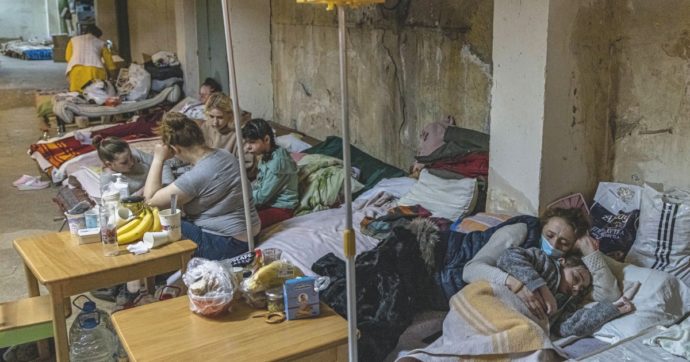 Il bunker di Maria: “La vasca da bagno ora è il mio rifugio”