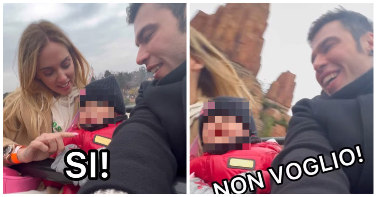 Fedez e Chiara Ferragni a Disneyland Paris insieme ai figli. Il video sulle montagne russe divide il web: “Siete fantastici”. “Minc***te”