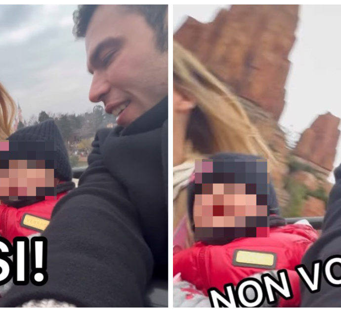 Fedez e Chiara Ferragni a Disneyland Paris insieme ai figli. Il video sulle montagne russe divide il web: “Siete fantastici”. “Minc***te”