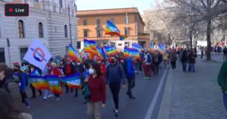 Copertina di Roma, corteo per la pace in Ucraina: in piazza i movimenti pacifisti. Segui la diretta