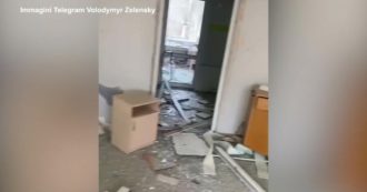 Copertina di Guerra Russia-Ucraina, dentro l’ospedale pediatrico bombardato a Mariupol: le immagini diffuse da Zelensky – Video