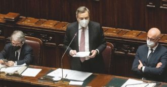 Copertina di Catasto e gas russo: crisi di nervi in aula per Draghi