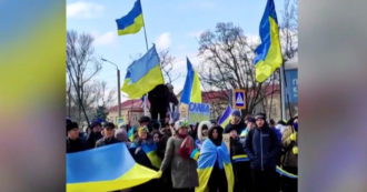 Copertina di Guerra Russia-Ucraina, a Melitopol la protesta dei cittadini contro l’occupazione di Mosca