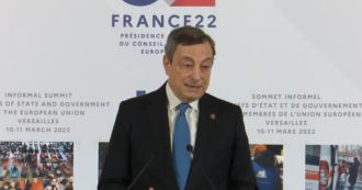 Copertina di Draghi: “Non vedo rischio di allargamento del conflitto. Se temo un’economia di guerra? No, ho visto allarmi esagerati. Ma dobbiamo prepararci”