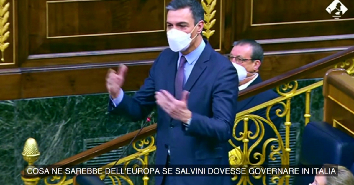 Sánchez al líder de Vox: «Con Salvini, Le Pen o usted en el Gobierno, sería la muerte de la UE»