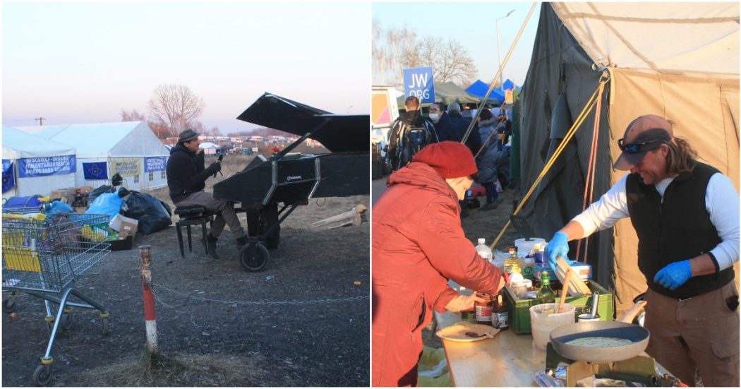 Viaggio a Medyka, la porta d’Europa dove i profughi trovano la prima accoglienza delle piccole comunità straniere: “Tè pakistano, cibo indiano. Ma è il cioccolato che non basta mai: i bimbi sono tantissimi”