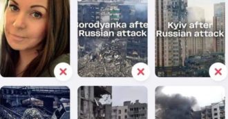 Copertina di Tinder per aggirare la censura russa: così una donna ha creato profilo per mostrare le foto dei bombardamenti