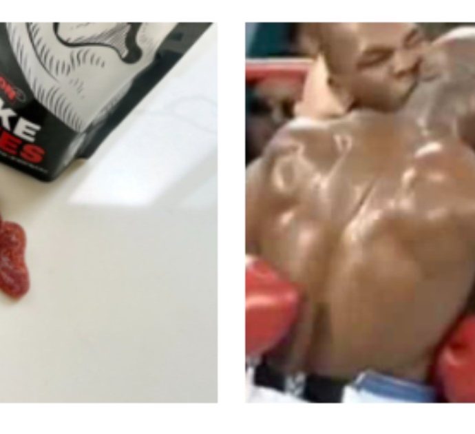 Mike Tyson vende caramelle a forma di orecchio (senza un pezzetto di cartilagine)