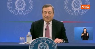 Covid, Draghi: “Devo ringraziare il Governo precedente, per primo ha affrontato una situazione di straordinaria difficoltà”