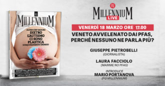 Copertina di Veneto avvelenato dai Pfas, perché nessuno ne parla più? La diretta di Millennium Live