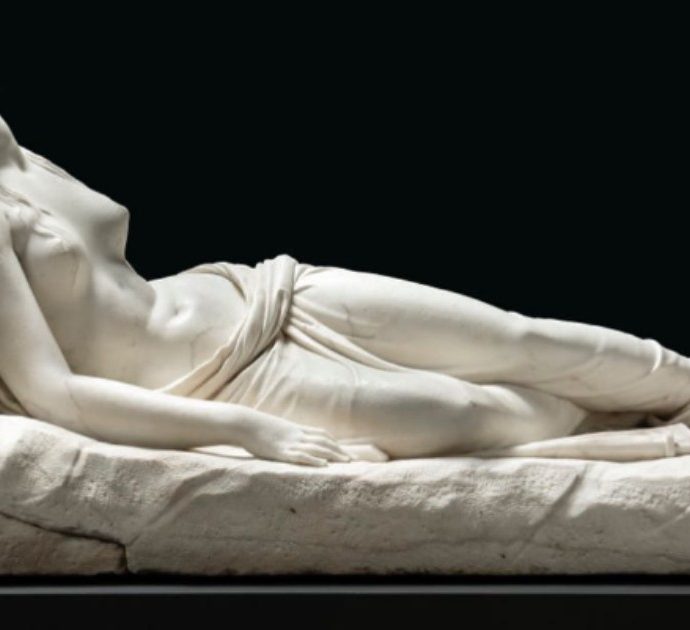 Acquistano una scultura per 6mila euro, poi la clamorosa scoperta: è un’opera di Canova da 8 milioni, la “Maddalena giacente”
