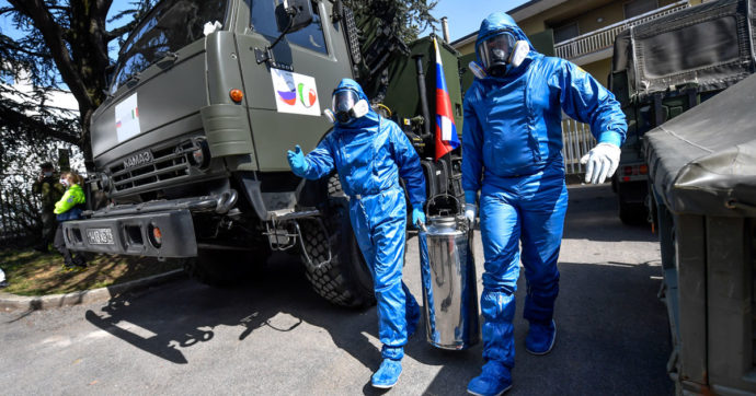 Spie russe a Bergamo?  Il Copasir ha  smentito tutto: “Solo aiuti medici”