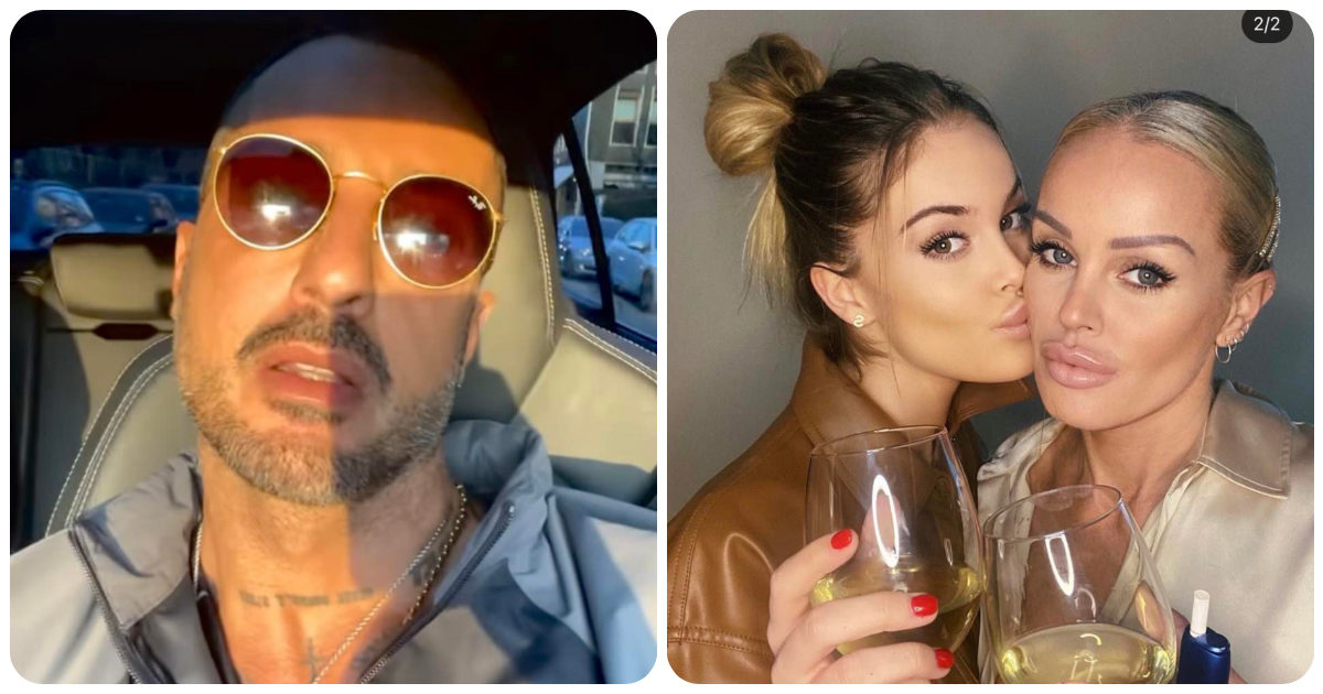 Fabrizio Corona all’attacco: “Sophie Codegoni? Sua madre la venderebbe per una copertina o una diretta Instagram”