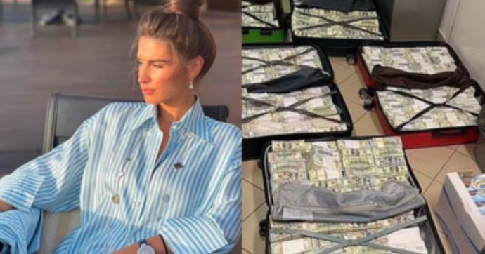 Anastasia Kotvitska, la moglie di un ex parlamentare ucraino fermata alla frontiera: aveva 31milioni in contanti in diverse valigie