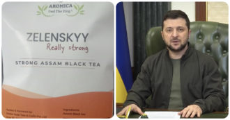 Copertina di Volodymyr Zelensky, arriva il tè dedicato al premier ucraino: “Molto forte, come lui”