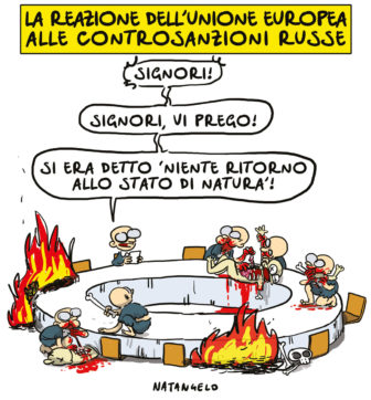 Copertina di La vignetta di Natangelo