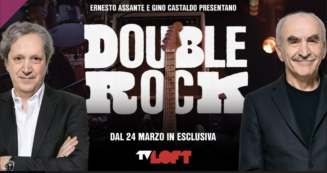 Copertina di Double Rock, il nuovo programma di Ernesto Assante e Gino Gastaldo su TvLoft. E a FQMagazine dicono: “Non siamo d’accordo su The Wall…”
