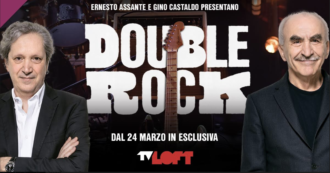 Copertina di Double Rock, il nuovo programma di Ernesto Assante e Gino Gastaldo su TvLoft. E a FQMagazine dicono: “Non siamo d’accordo su The Wall…”