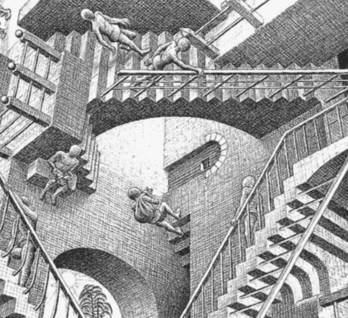 Escher era un matematico o un artista? Francamente me ne infischio