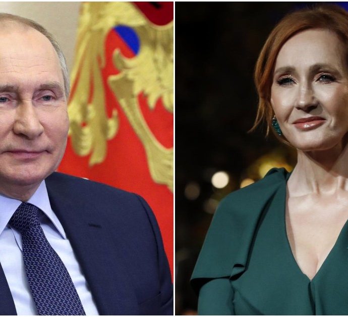 Putin fa un paragone con J.K. Rowling, la scrittrice di Harry Potter replica lapidaria: “Lui massacra i civili e avvelena gli oppositori”