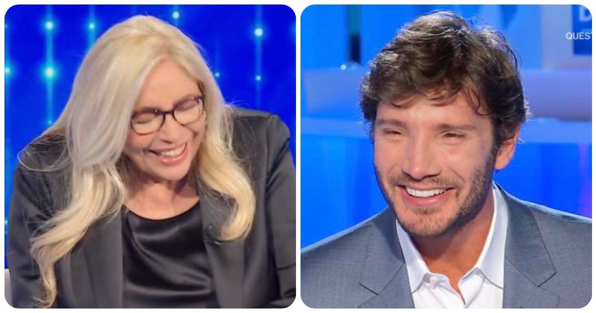 Domenica In, Mara Venier e quella domanda che imbarazza Stefano De Martino: “Non vedi Belén da tanto?”