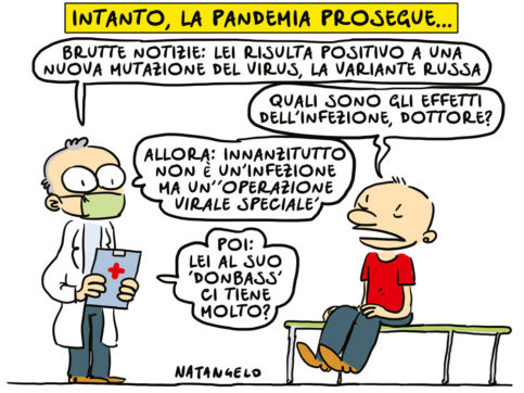 Copertina di La vignetta di Natangelo