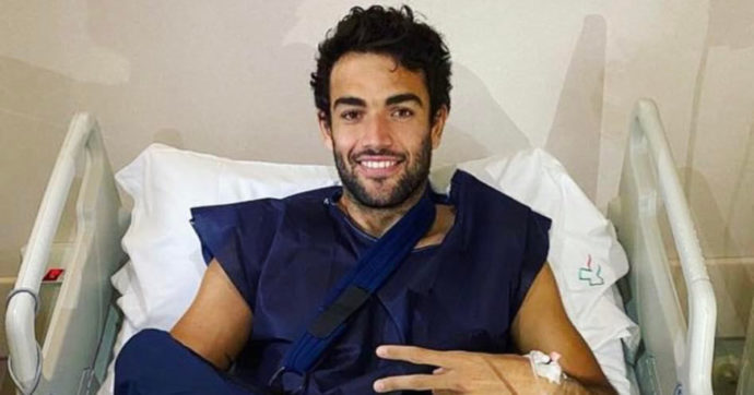 Matteo Berrettini e l’annuncio dall’ospedale: “Mi sono operato. Grazie per il vostro supporto”