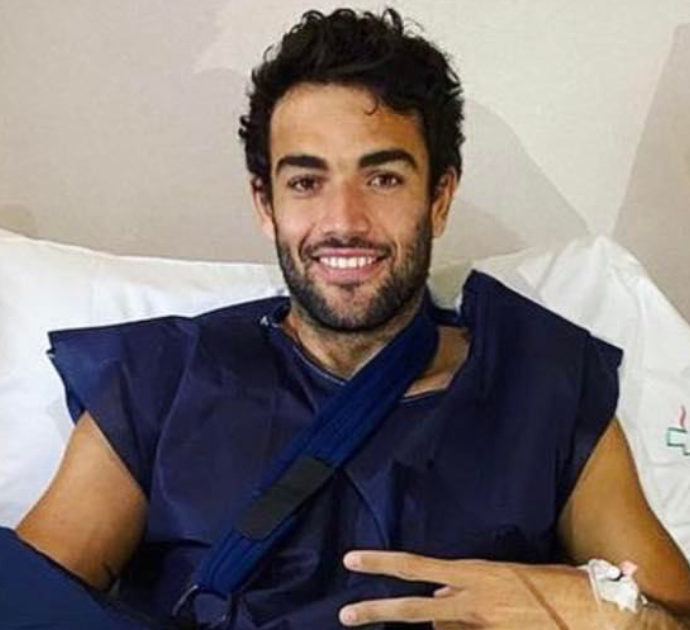 Matteo Berrettini e l’annuncio dall’ospedale: “Mi sono operato. Grazie per il vostro supporto”